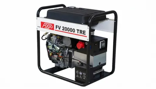 Фото №3 - Генераторна установка FV20000TRE 3ф-17,5кВА/1ф-9,0кВт, двиг.B&S, бак-45л, ел.старт