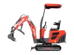 Мініекскаватор гусеничний GTM G-Tex 800 800кг/1,4м гл.копання/дизель 10,2к.с