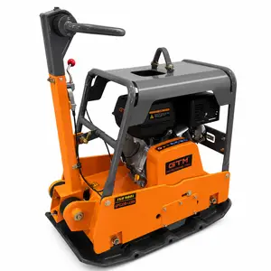 Віброплита GPC330-LCRH, з гідравлічним реверсом,Loncin G390F 14к.с., 300кг, розмір плити 835*680, лита плита
