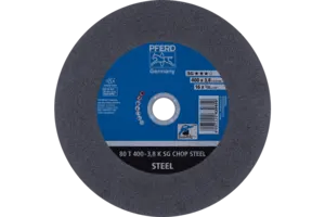 Круг відрізний 400*3,8*32 SG CHOP STEEL сталь (для стаціонарних машин)