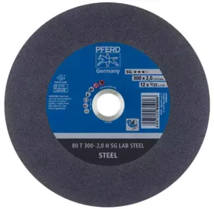 Круг відрізний 300*2*32 H SG LAB STEEL/32,0 для стаціонарних машин