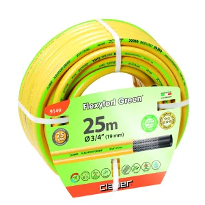 Шланг поливальний 3/4" 25м Claber Flexyfort Green \Made in Italy\