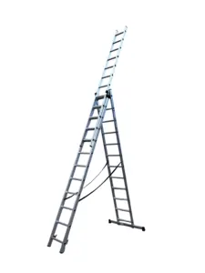 Драбина 3-секц. розкл. 3*12сх. 3,26-8,12м GTM KME312