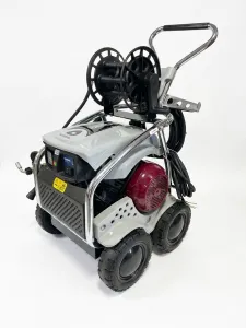 Мийка високого тиску Transformer 380В,15л/хв, 200бар,шланг 10м на барабані (Industrial)