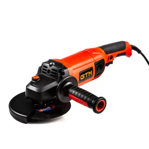 Кутова шліфмашина (болгарка) 150мм GTM AG150/1500P 1500Вт, 9000об/хв, М14