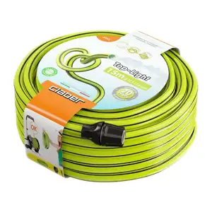 Шланг поливальний 1/2" 15м CLABER Top Light з конекторами 2шт. Made in Italy