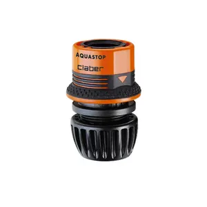 Конектор 1/2"- 5/8" аквастоп для поливального шлангу Ergogrip бл.