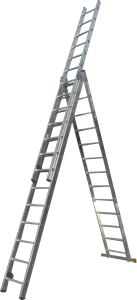 Драбина 3-секц. розкл. 3*13сх. 3,5-8,2м VHR P мет.розтяжка