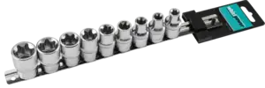 Набір головок 1/2" 9од. Е10-Е24