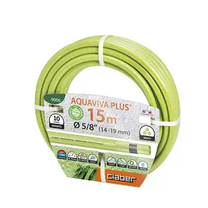 Шланг поливальний 5/8", 15м ClABER Aquaviva Plus \Made in Italy\
