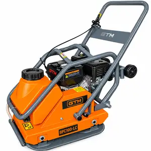 Віброплита GTM GPC100-LC 95кг , двиг. бенз. Loncin G200 6,5к.с.лита основа 620*450