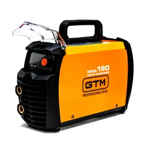 Зварювальний інвертор GTM MMA-180DS LED, 180А, 1,6-4,0мм, 220В дисплей