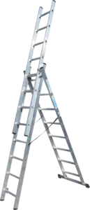 Драбина 3-секц. розкл. 3*8сх. 2,2-4,50м VHR T