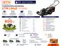 Фото №2 - Газонокосарка бензинова GTM LM48 5к.с., скошування 48см, несамохідна