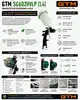 Фото №2 - Фарборозпилювач GTM SG602HVLP сопло 1,4мм ,бачок 600мл, тиск 2-2.4bar , розхід 280л\хв