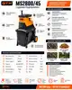Фото №2 - Подрібнювач гілок фрезерний GTM MS2800/45, 220В, 2,8кВт, гілки до 45мм, бак 55л Фото №2 - Подрібнювач гілок фрезерний GTM MS2800/45, 220В, 2,8кВт, гілки до 45мм, бак 55л