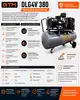 Фото №2 - Компресор гвинтовий 420л/хв, ресивер 150л, 4кВт, 8бар, 380В (GTM DLG4V 380) Фото №2 - Компресор гвинтовий 420л/хв, ресивер 150л, 4кВт, 8бар, 380В (GTM DLG4V 380)